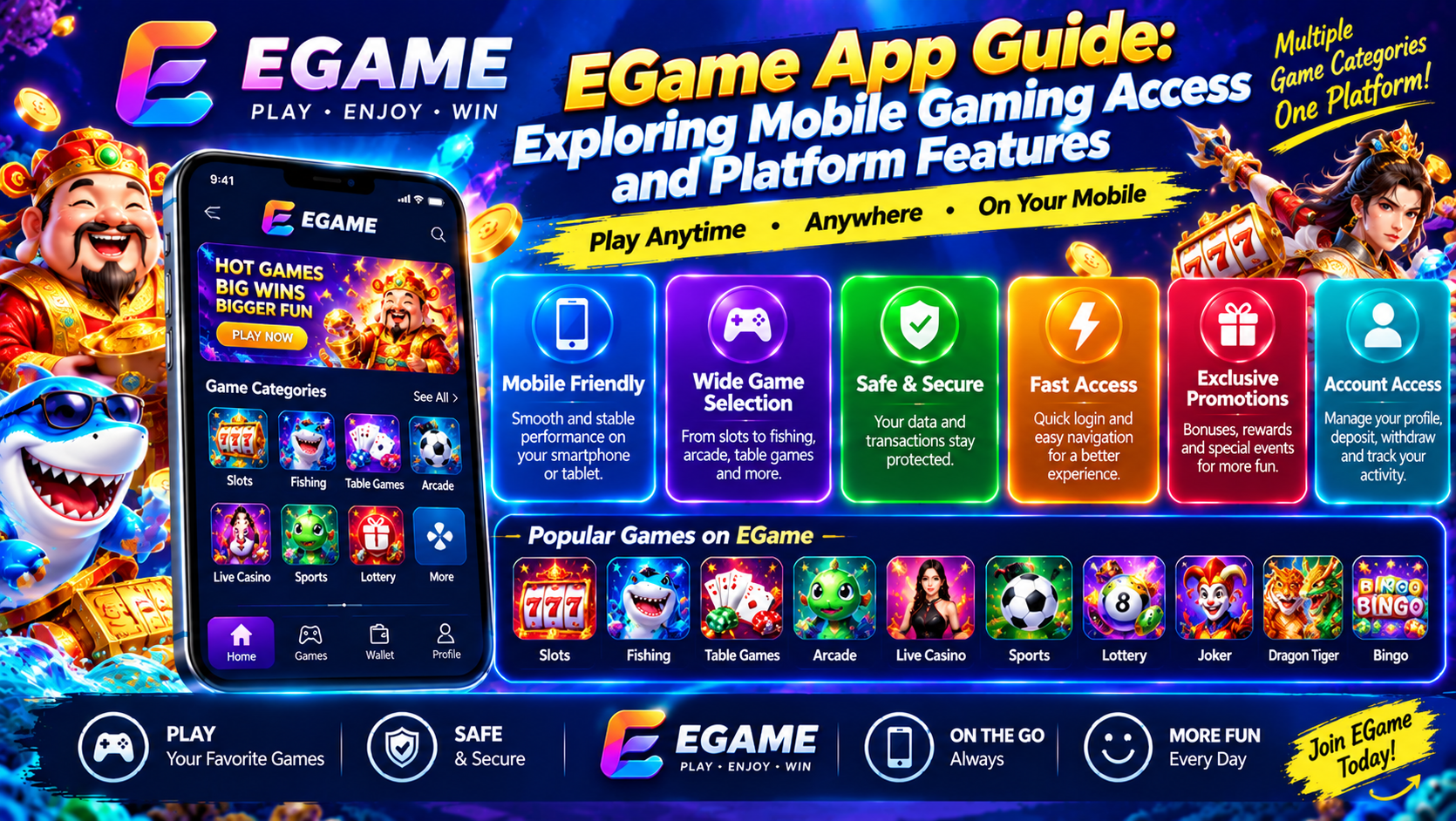 EGame App Guide: Exploring Mobile Gaming Access and Platform Features